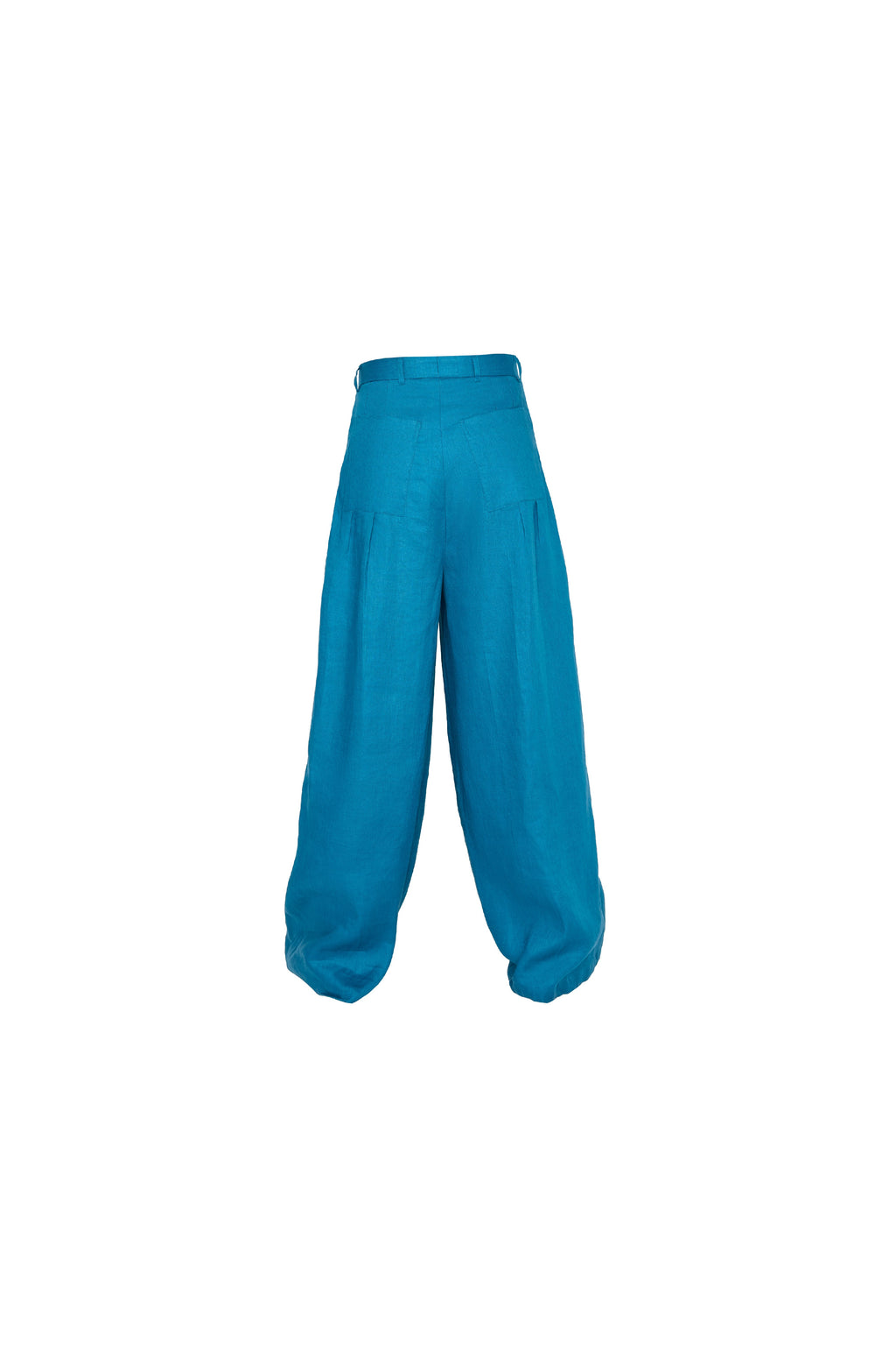 Blue Linen Pants