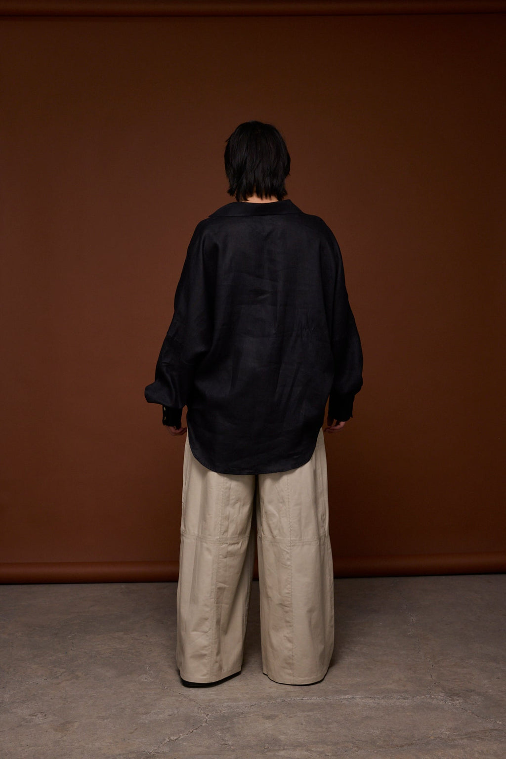 Pantalón sand cuero