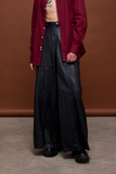 Black Leather Pants