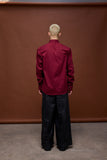 Camisa roja popelina
