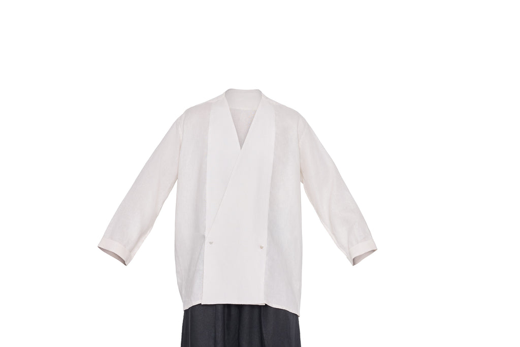 Crossed Linen Shirt