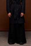 Mavre Black Linen Pants