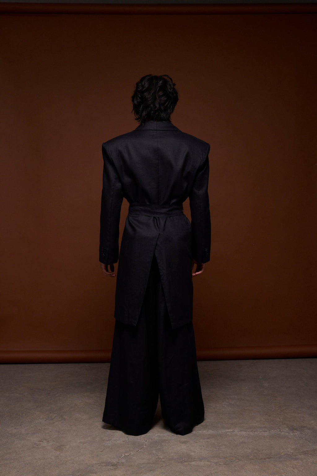 Pantalon Mavre lino negro 