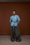 Pantalon gris plomo 