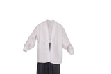 Stone Linen Kimono Shirt